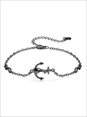 925 Sterling Silver Anchor Bracelet Nautical Jewelry Gift for Women Men